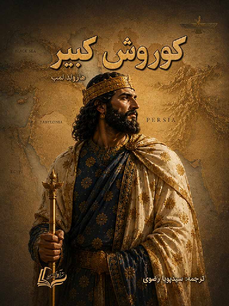 کوروش کبیر, Cyrus the Great, 978-622-19928-3-6, نویسنده:هارولد آلبرت لمب, Harold Lamb, مترجم:سیدپویا رضوی, Seyed Pouya Razavi